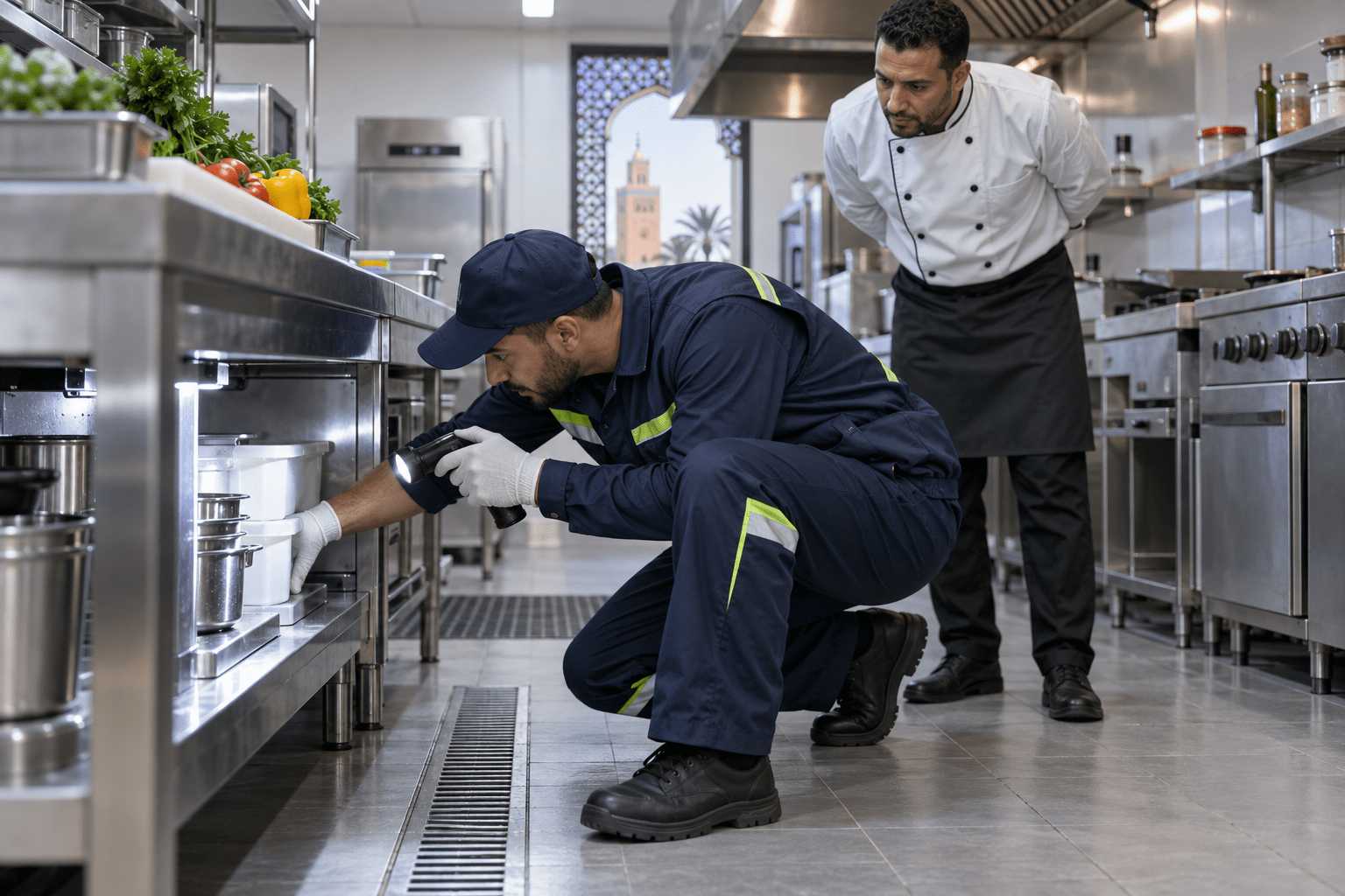 Cafards dans un restaurant au Maroc : prévention et traitement